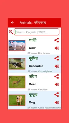 Bangla Words Book - ওয়ার্ড বুক android App screenshot 2